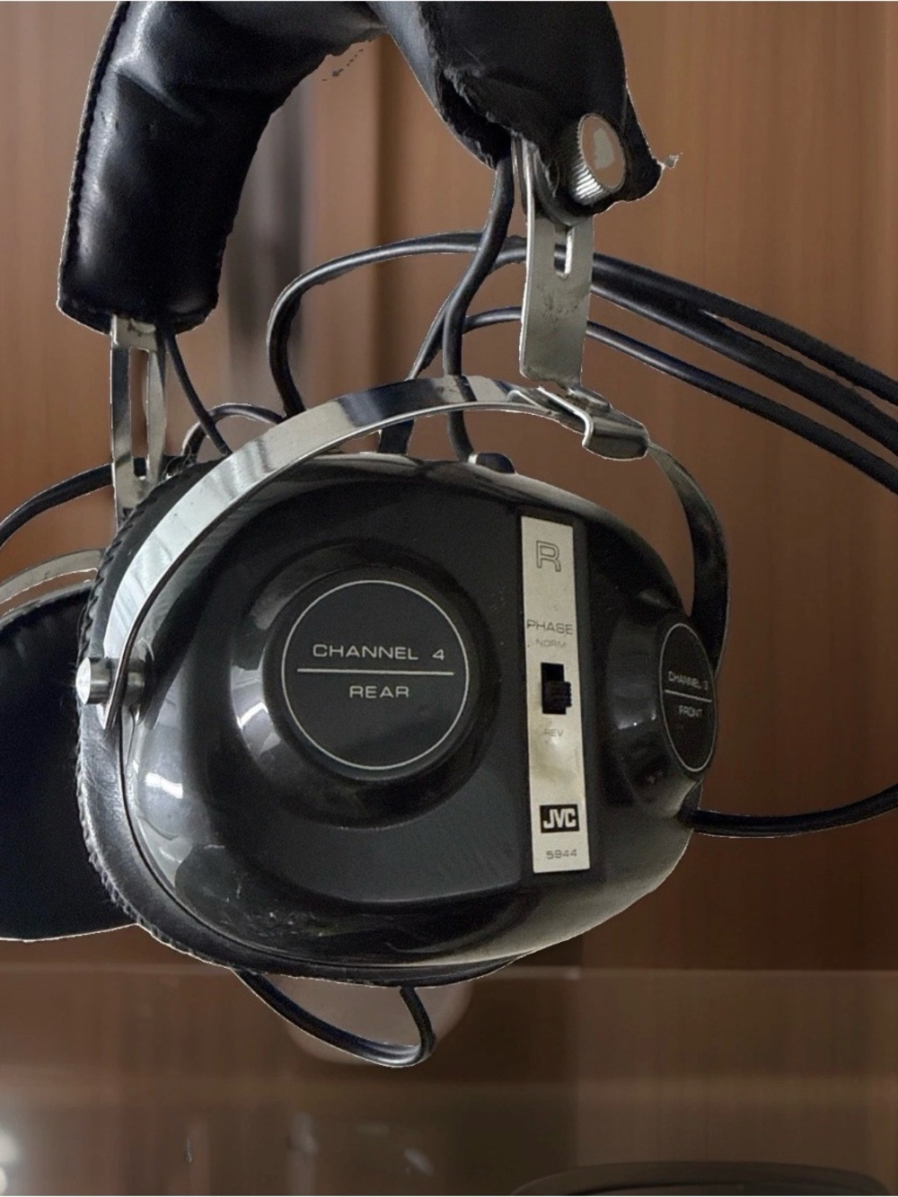 JVC Over-Ear Headphones in Black — Channel 4 Rear